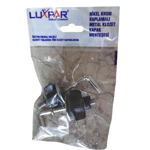 LUXPAR KROM KAPLAMA KAPAK MONTAJ VİDASI ALTTAN SIKMA 141204